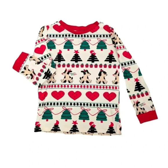 Mollimelli Colorful Christmas Clothing Set Girls  Long sleeve SZ 6-7 - Picture 3 of 10